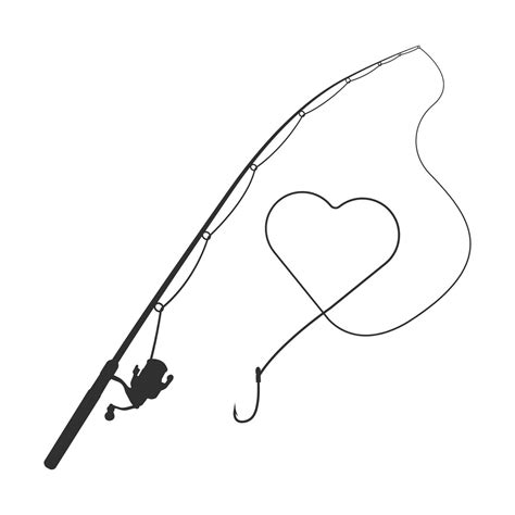 fishing pole illustration|Fishing Pole Illustration illustrations .